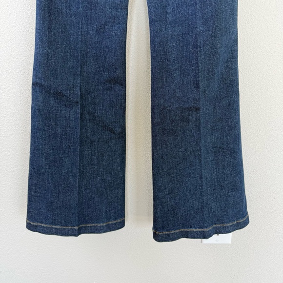 New SPANX EveryWear Flare Jean Authentic Blue NWT Business Casual Women’s Medium - Picture 9 of 14
